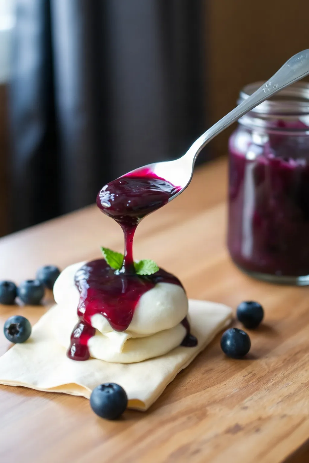 Super Easy Blueberry Sauce