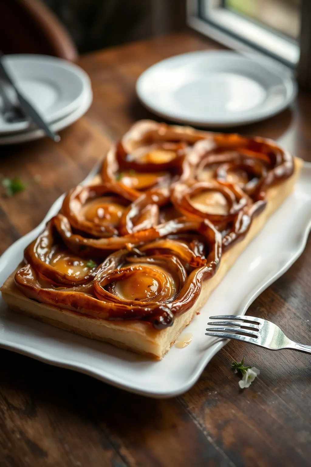 Tarte Tatin à l'oignon