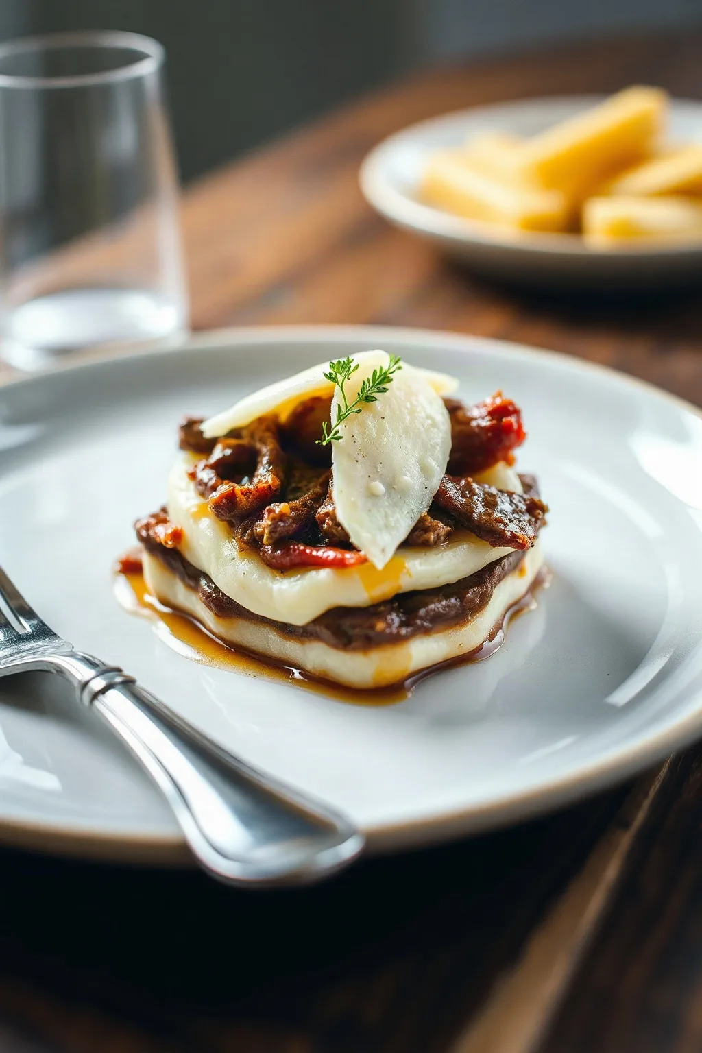 Braised Beef and Oka Cheese Parmentier