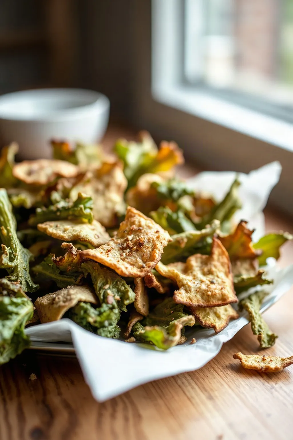 Kale Chips with Seasonings