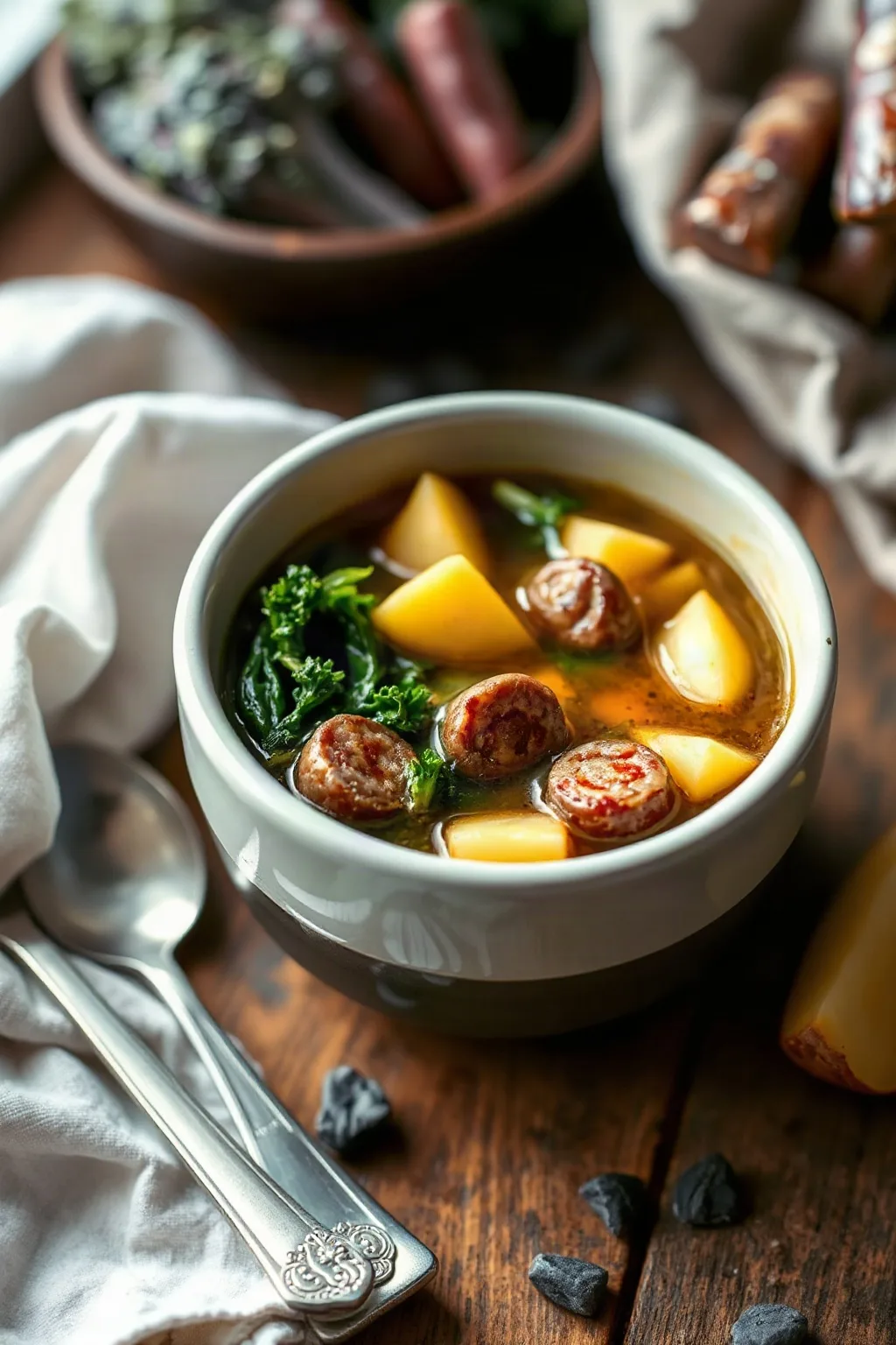 Kale, Potato, and Sausage Soup