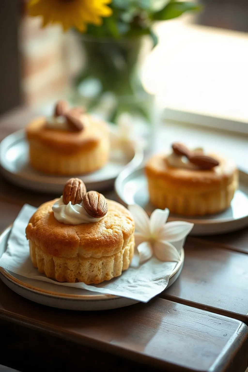 Mini Almond Cakes