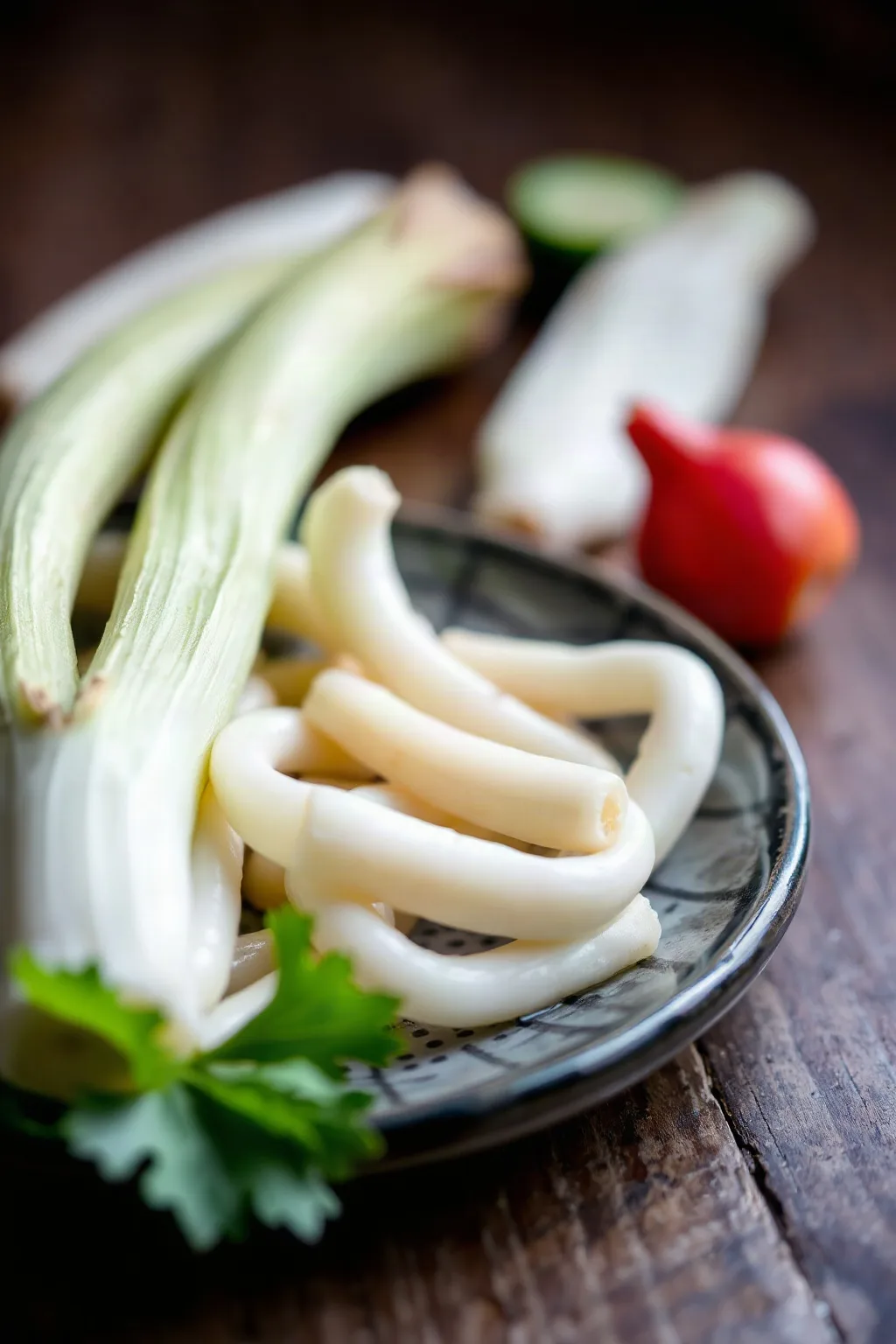 Marinated Kohlrabi
