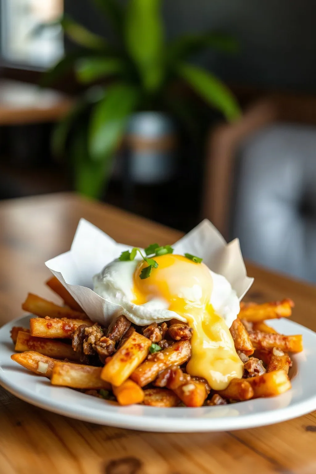 Poutine de Desayuno