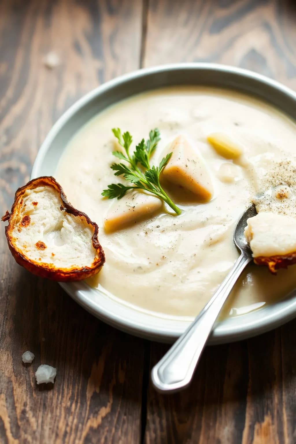 Leek and Fish Soup