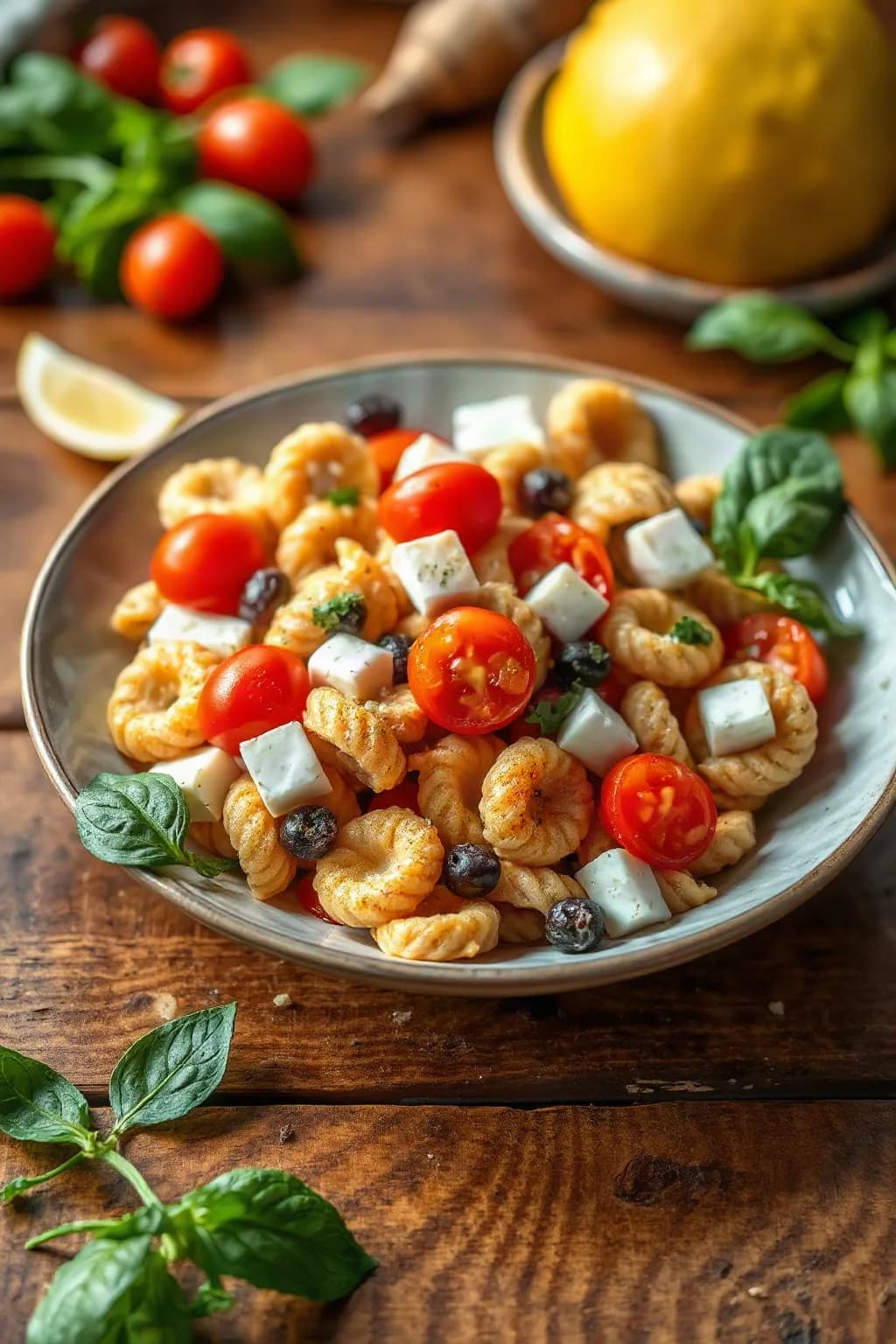 Salade de pâtes à l'italienne