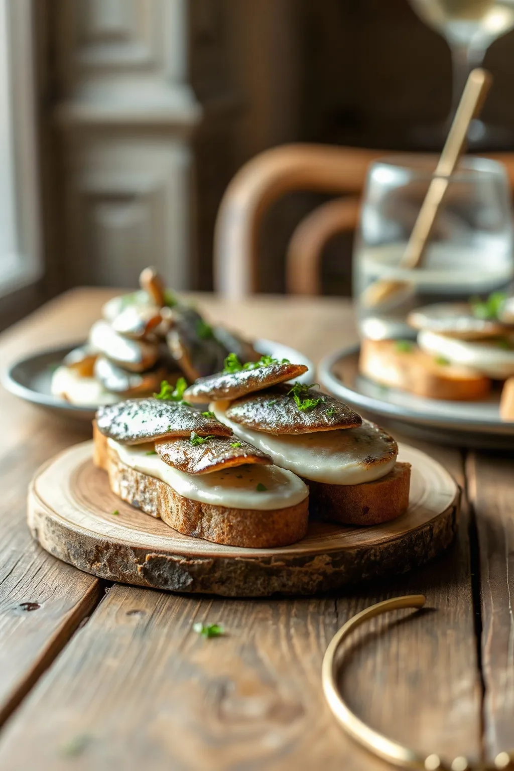 Open-Faced Sardine Sandwiches