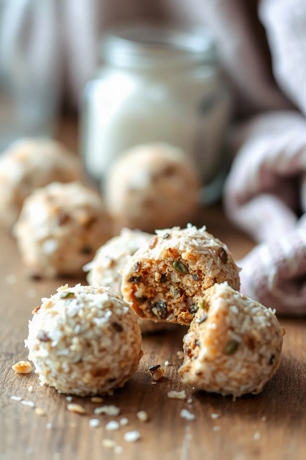 Coconut and Seed Bites