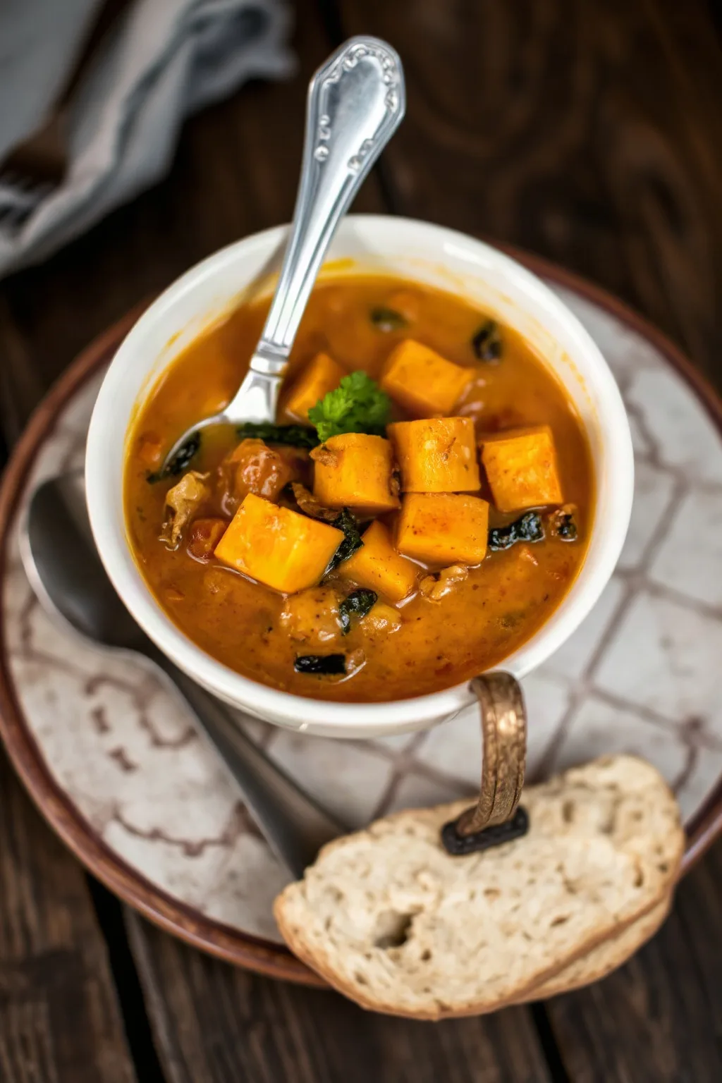 Haitian Pumpkin Soup from My Friend Martine