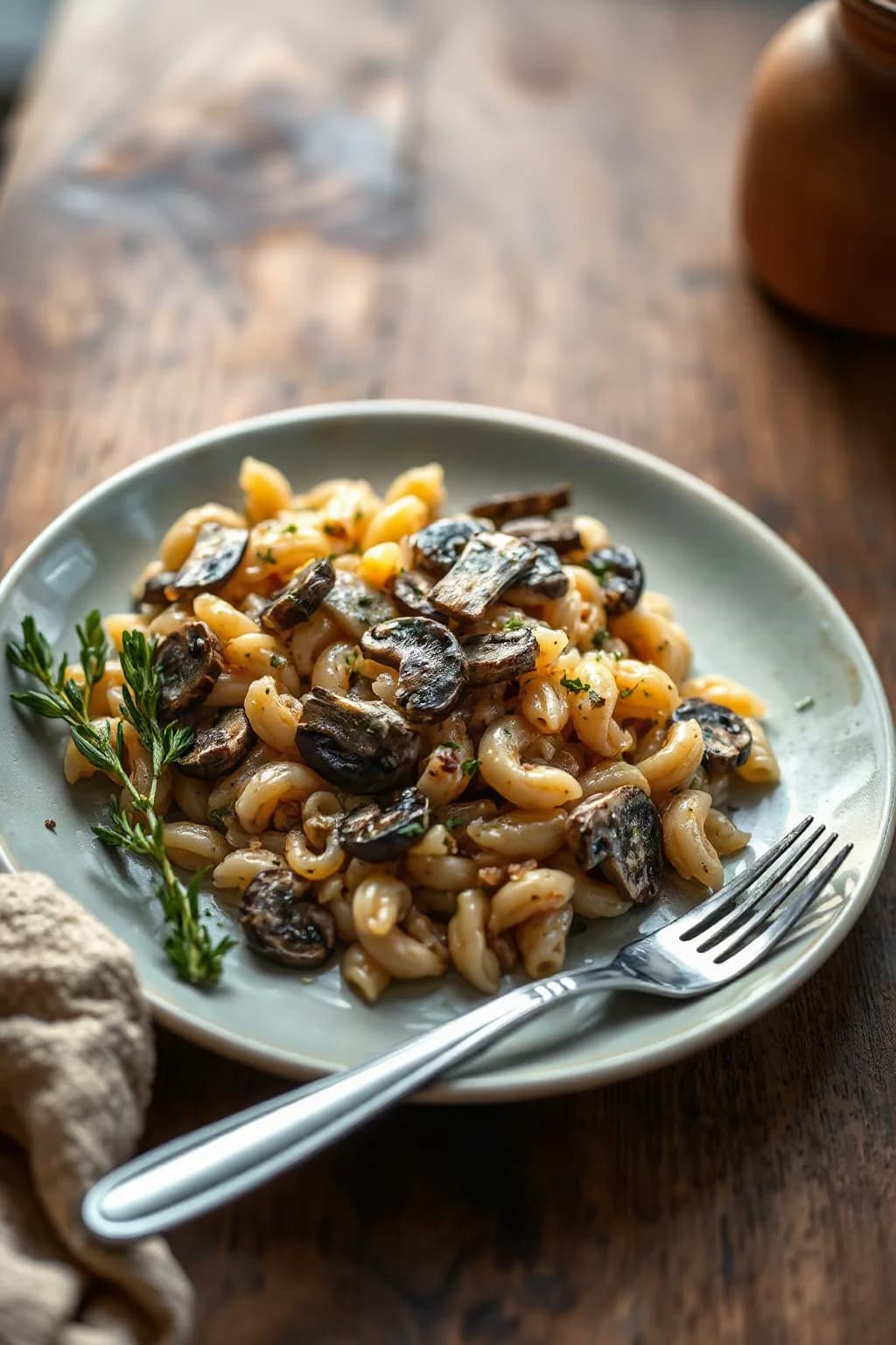 Orzo aux champignons