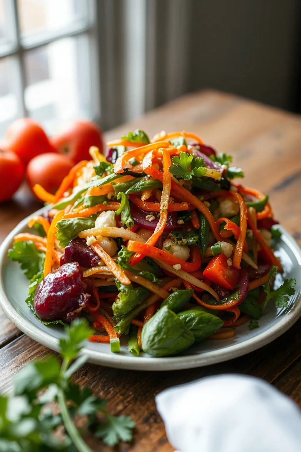 Quick Crunchy Vegetable Salad