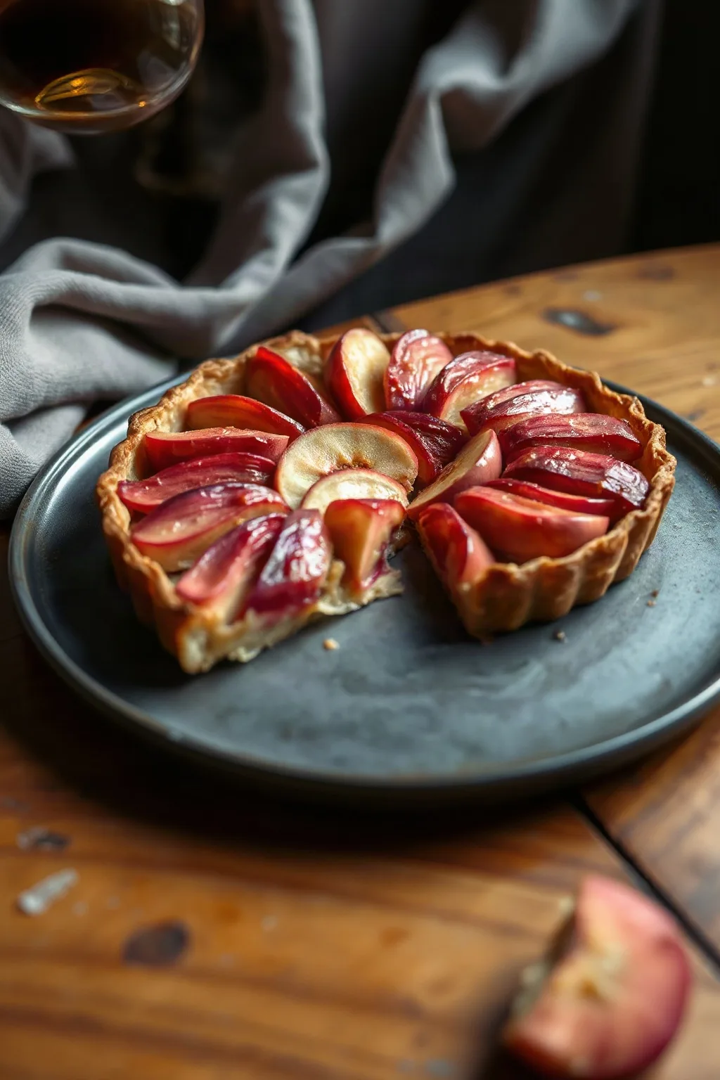 Apple Rhubarb Tart