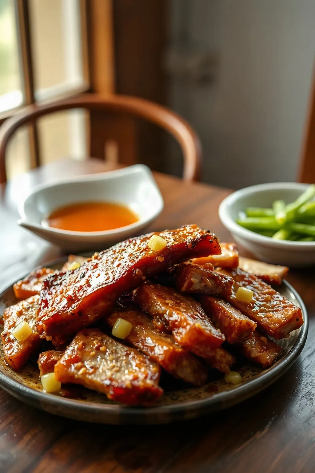 Flanc de porc rôti croustillant siu yuk