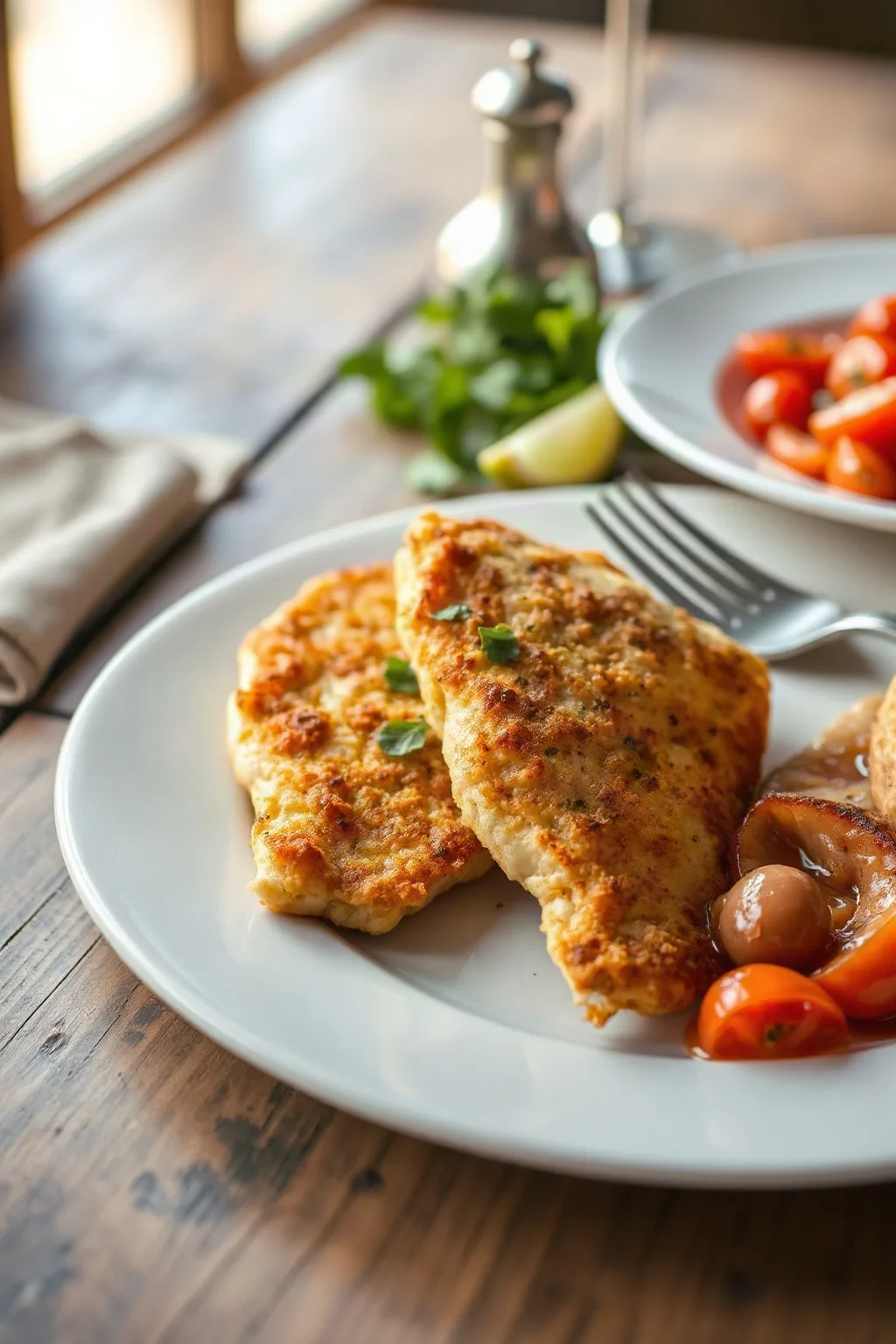 Escalopes de dindon milanesa