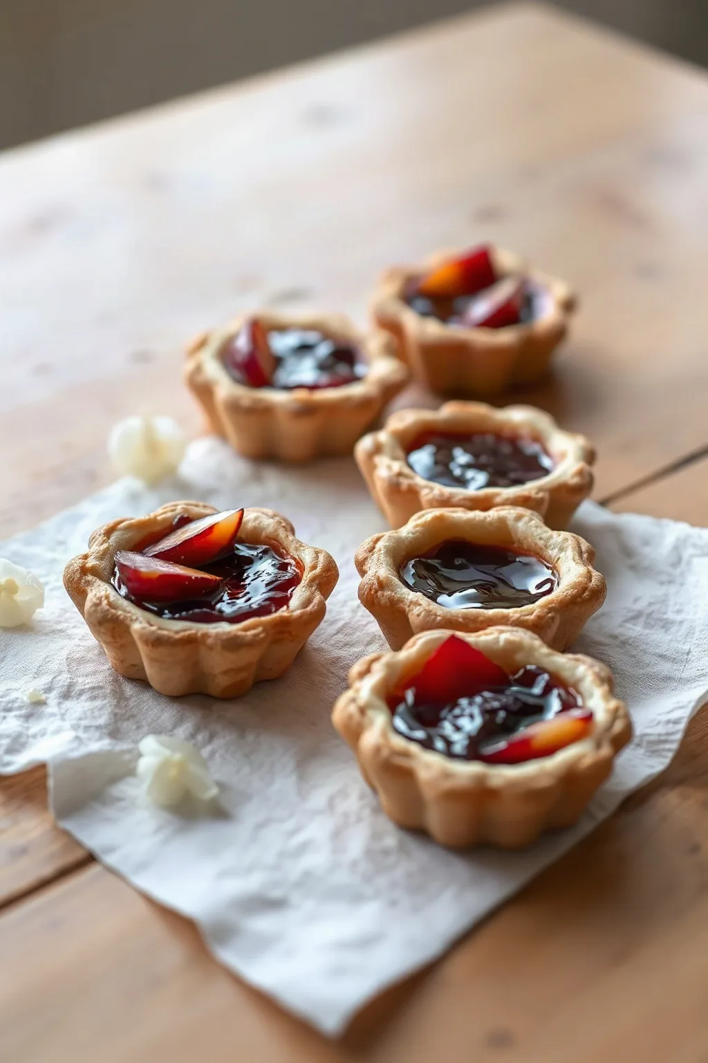 Mini Tarts with Jam