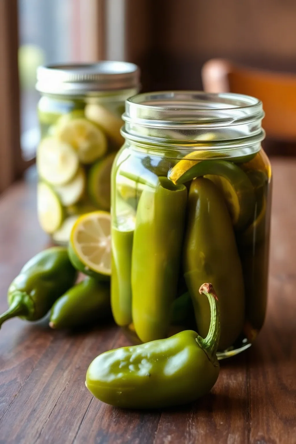 Pickled Jalapeño Peppers