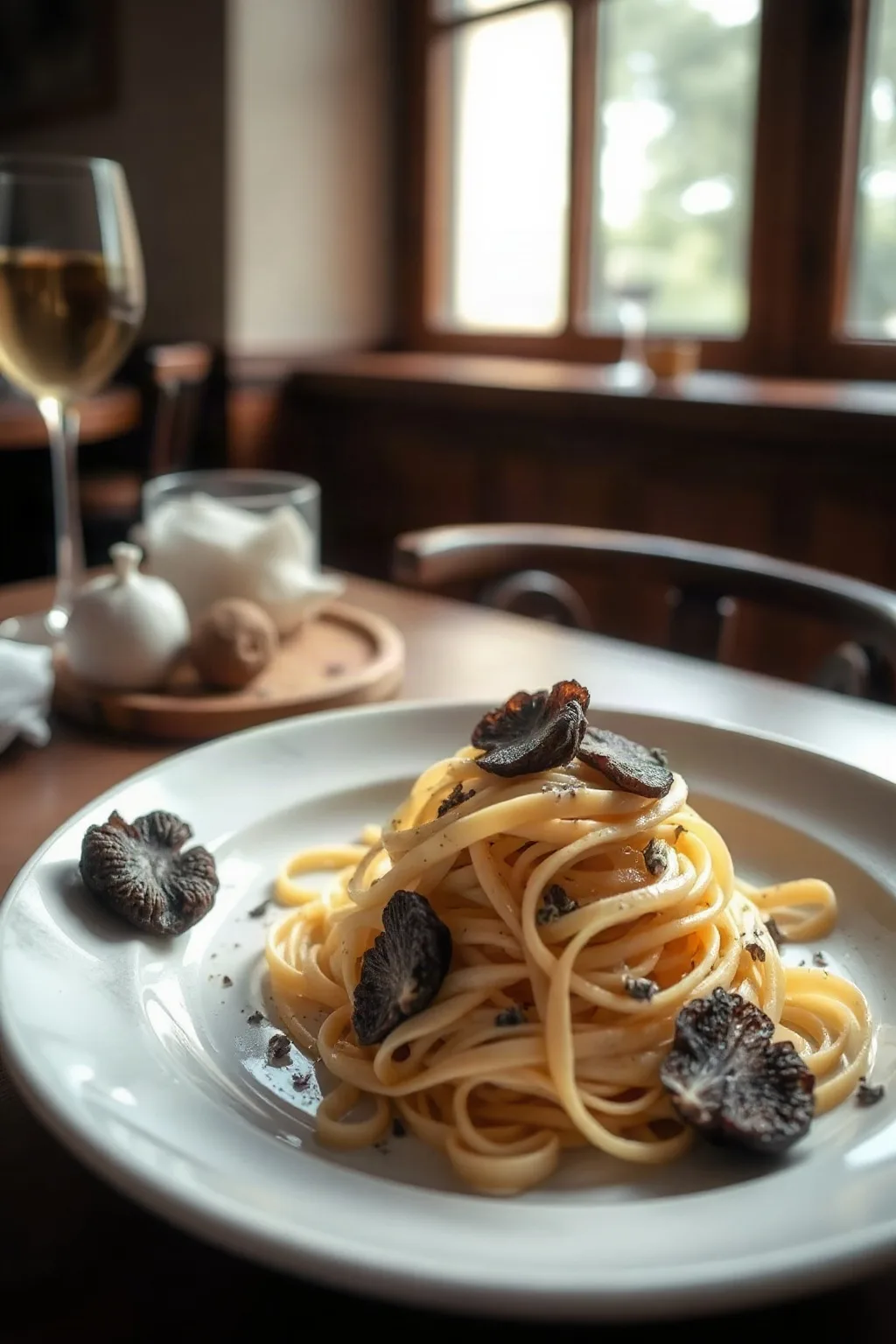 Tagliatelle con Trufas