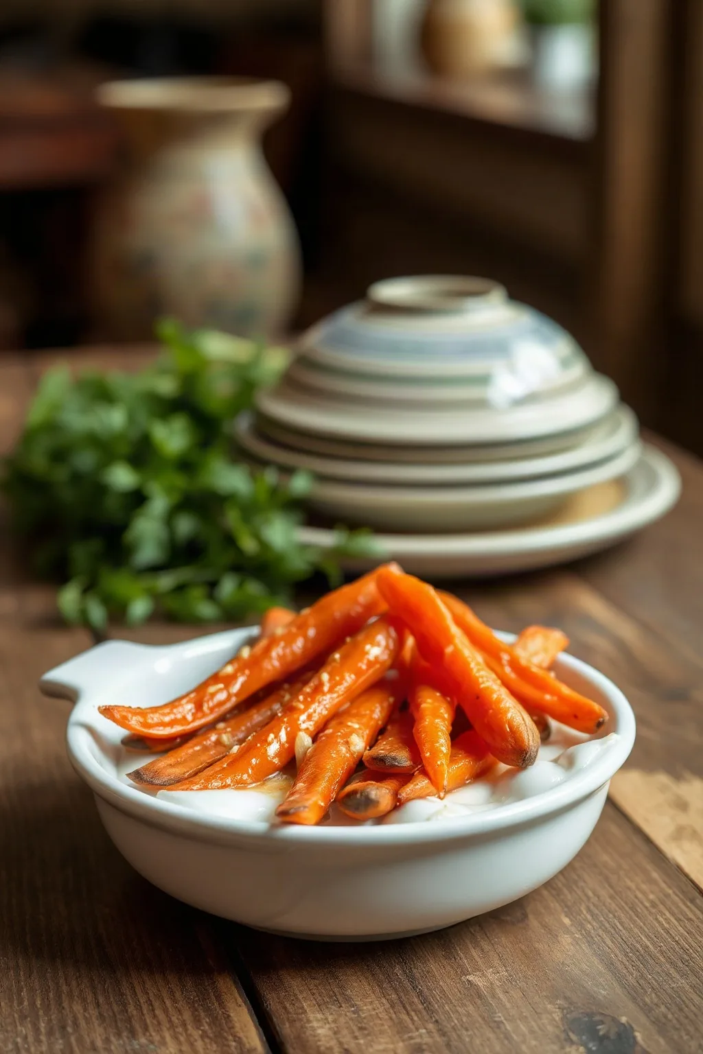 Zanahorias Glaseadas con Mantequilla