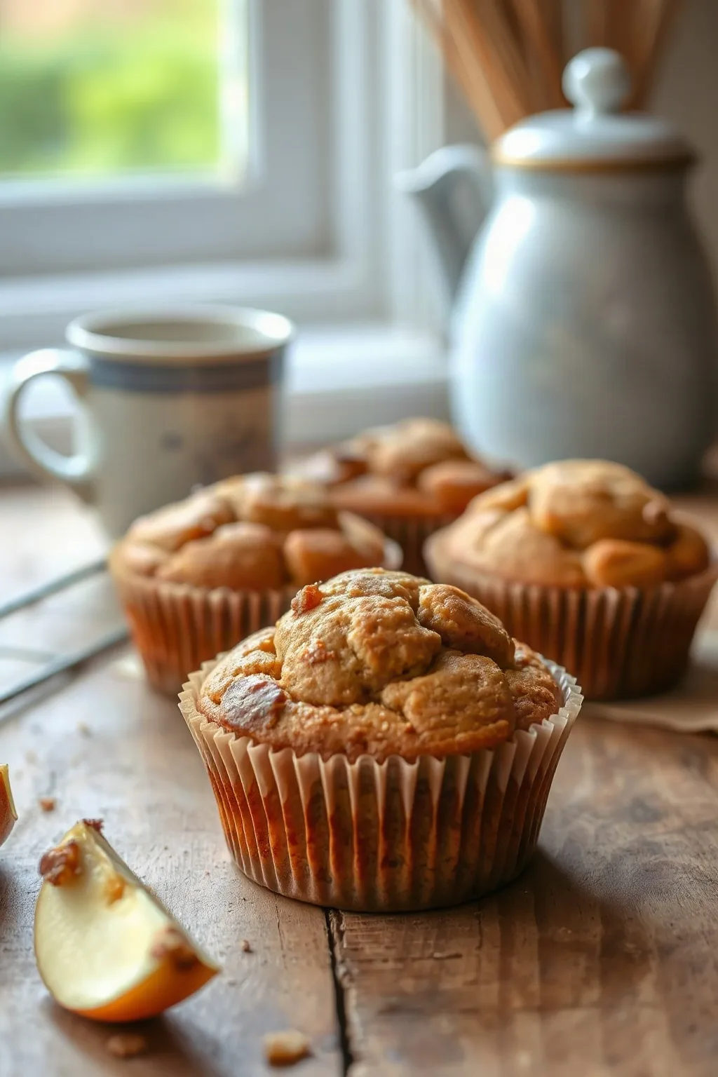 Apple and Molasses Muffins