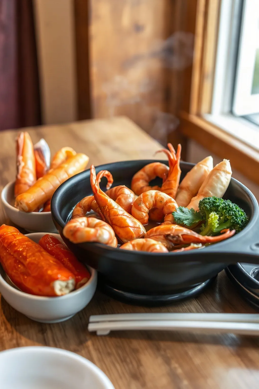 Fondue China de Mariscos