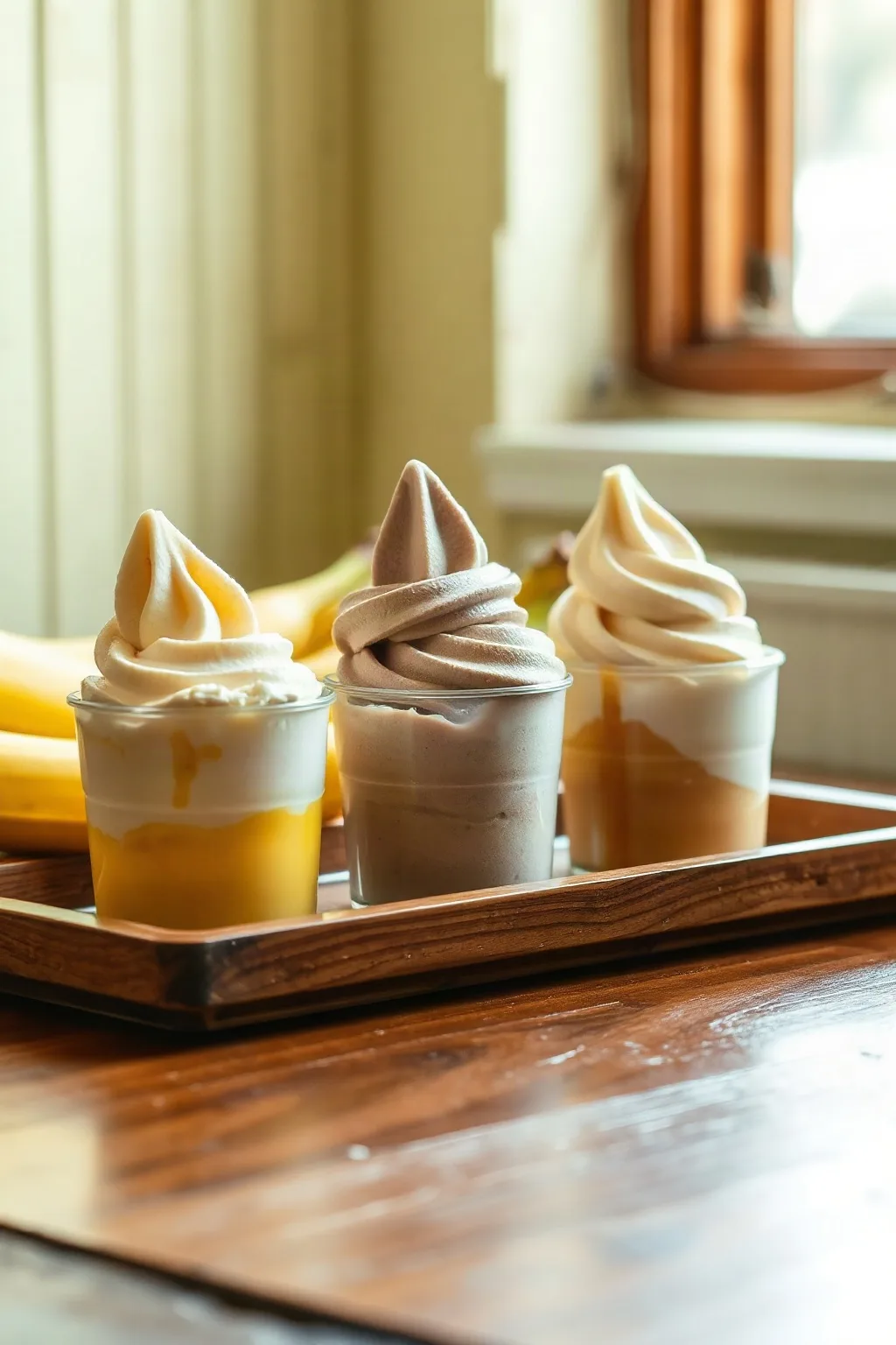 Three Flavours of Banana Ice Cream