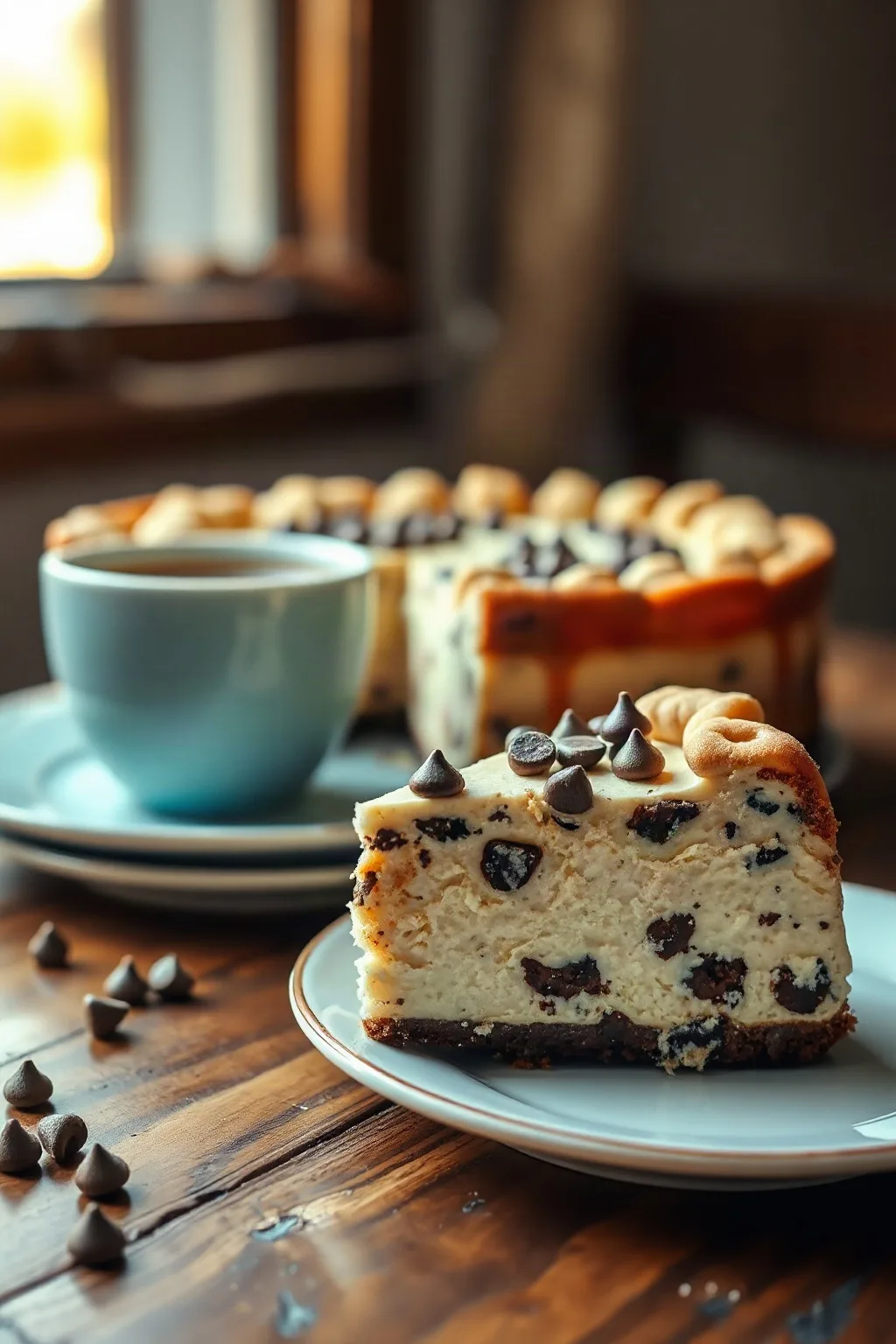 Gâteau au fromage à la pâte à biscuits