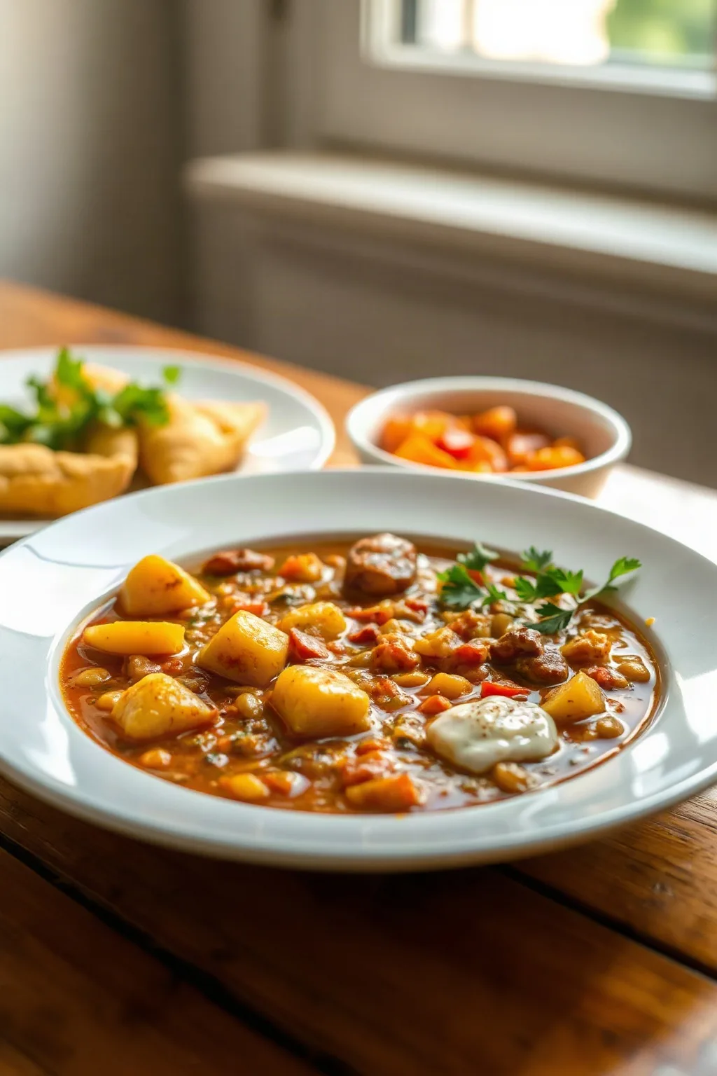 Lentil and Potato Curry