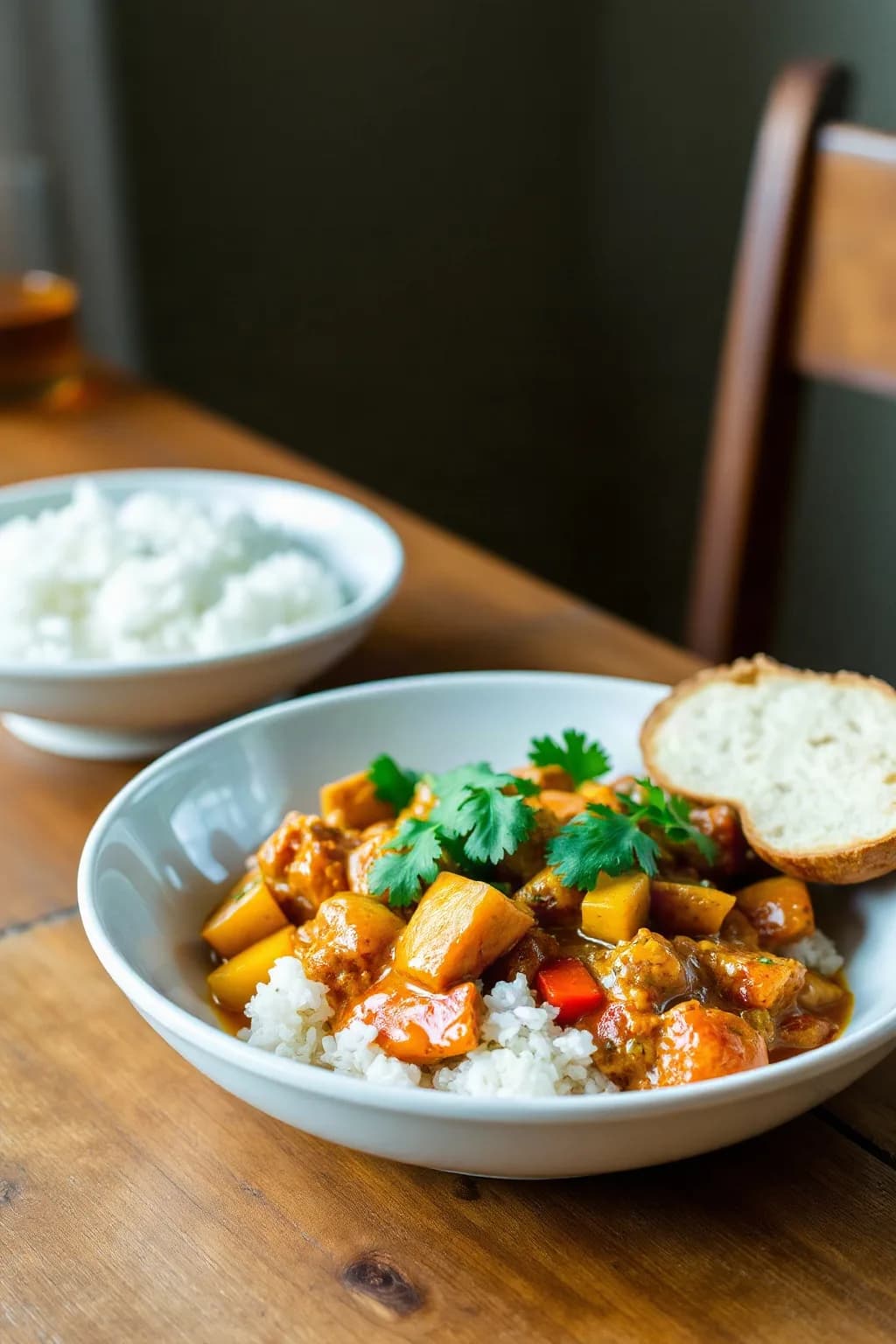 Curry de Pollo y Verduras en 30 Minutos