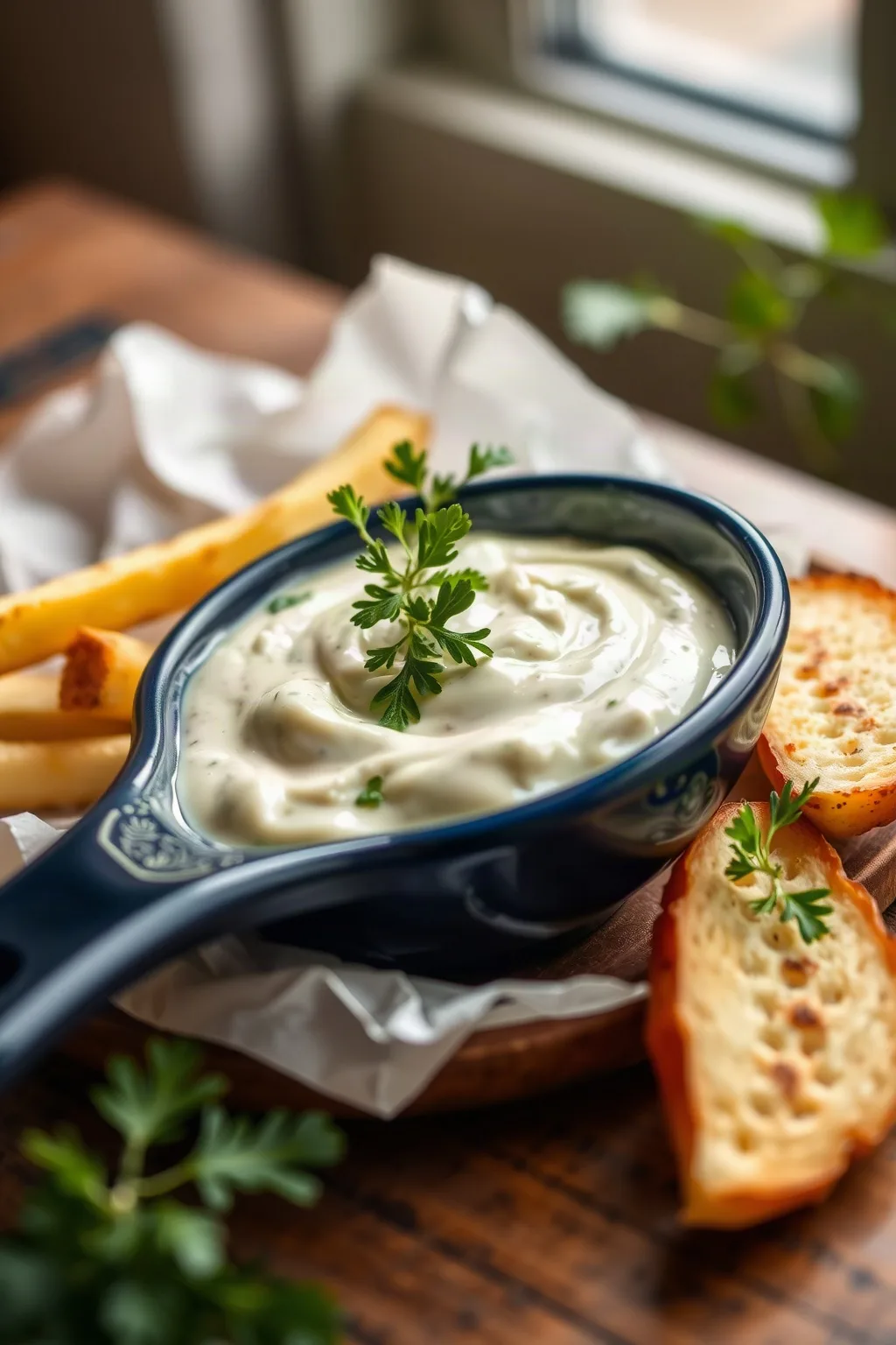 Garlic Aioli for Fries, Artichokes, and More