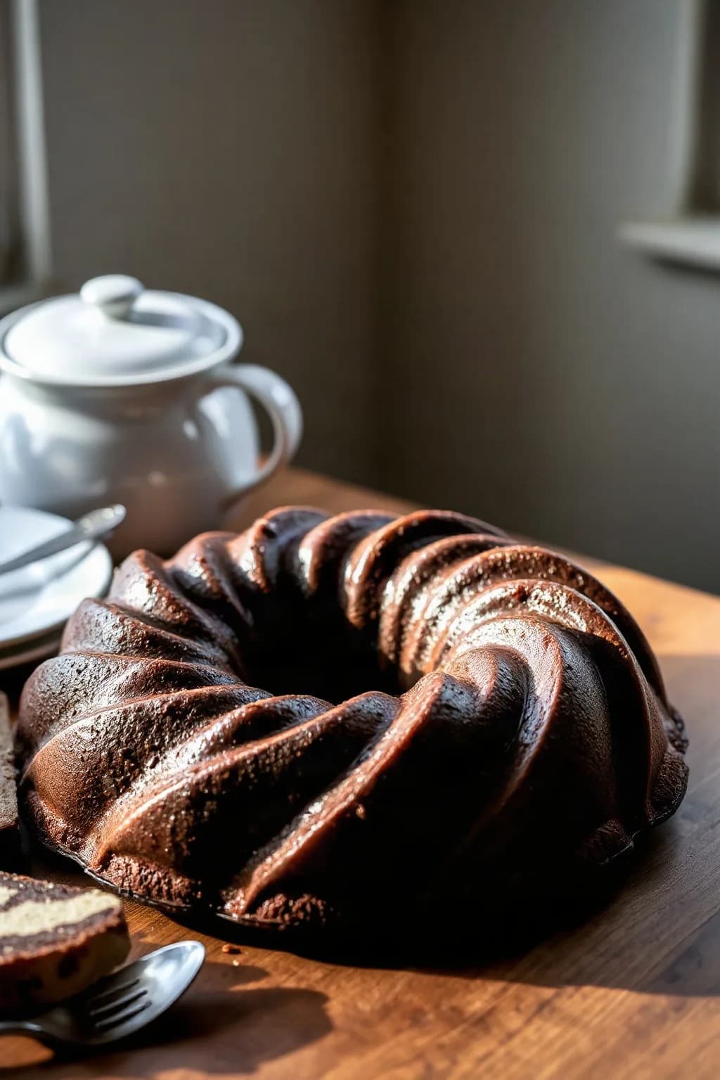 Chocolate Marble Bundt Cake