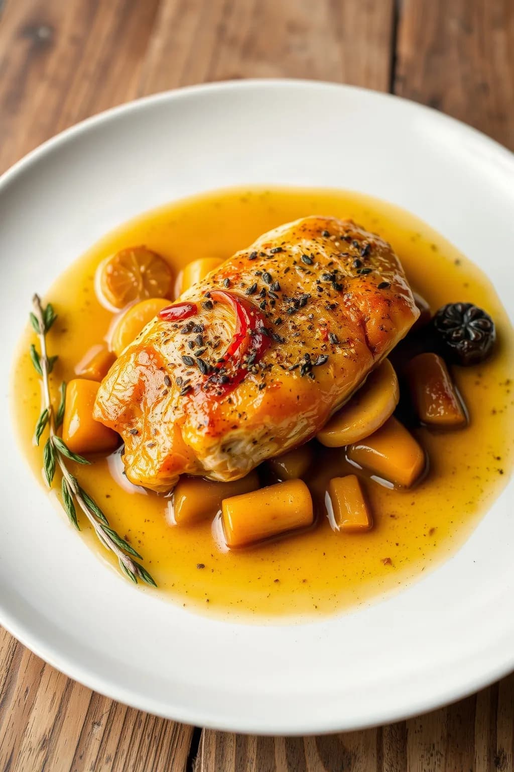 Spiced and Olive Oil Confit Trout