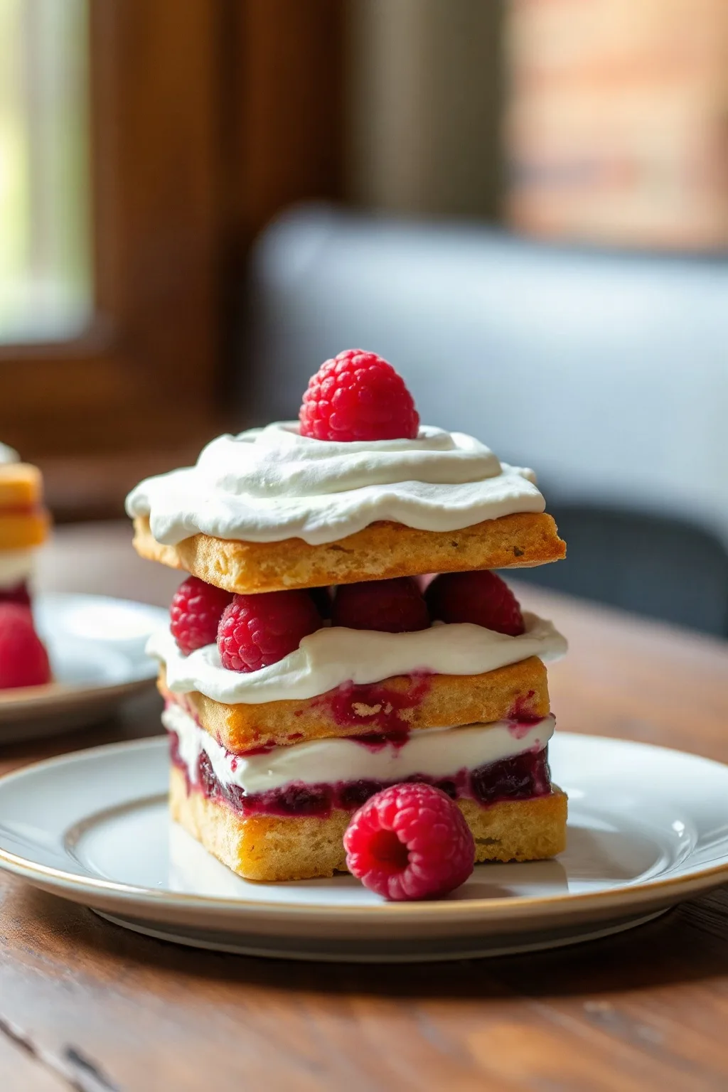 Raspberry Tiramisu