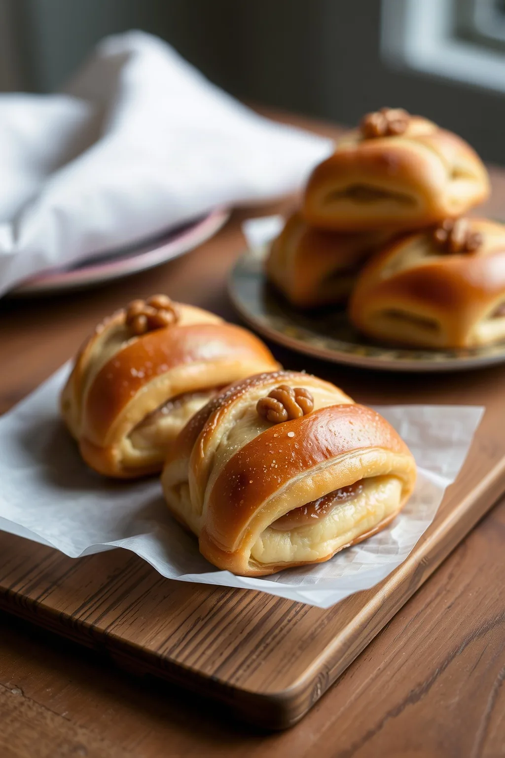 Maple and Walnut Palmiers