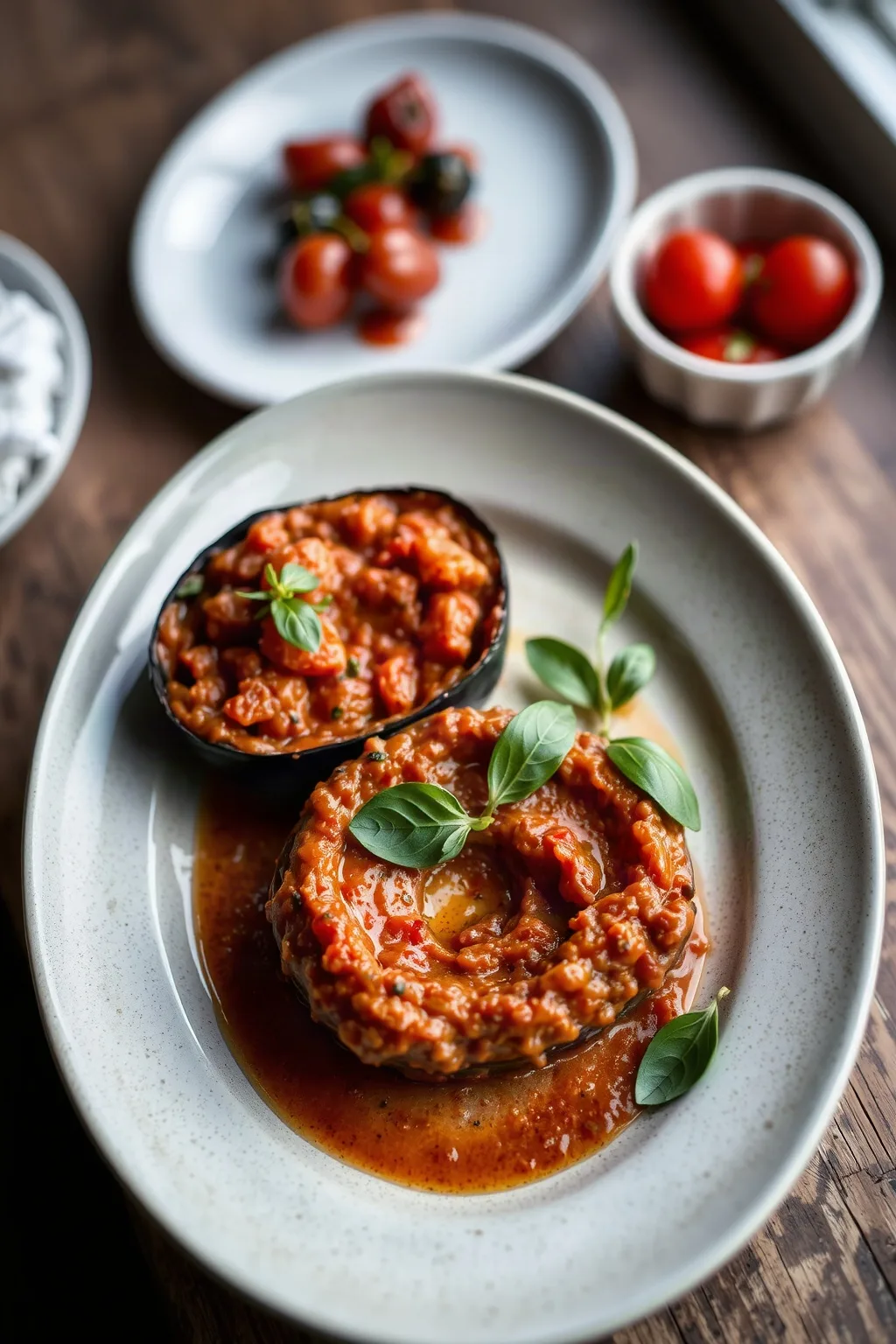 Eggplant and Tomato Caviar