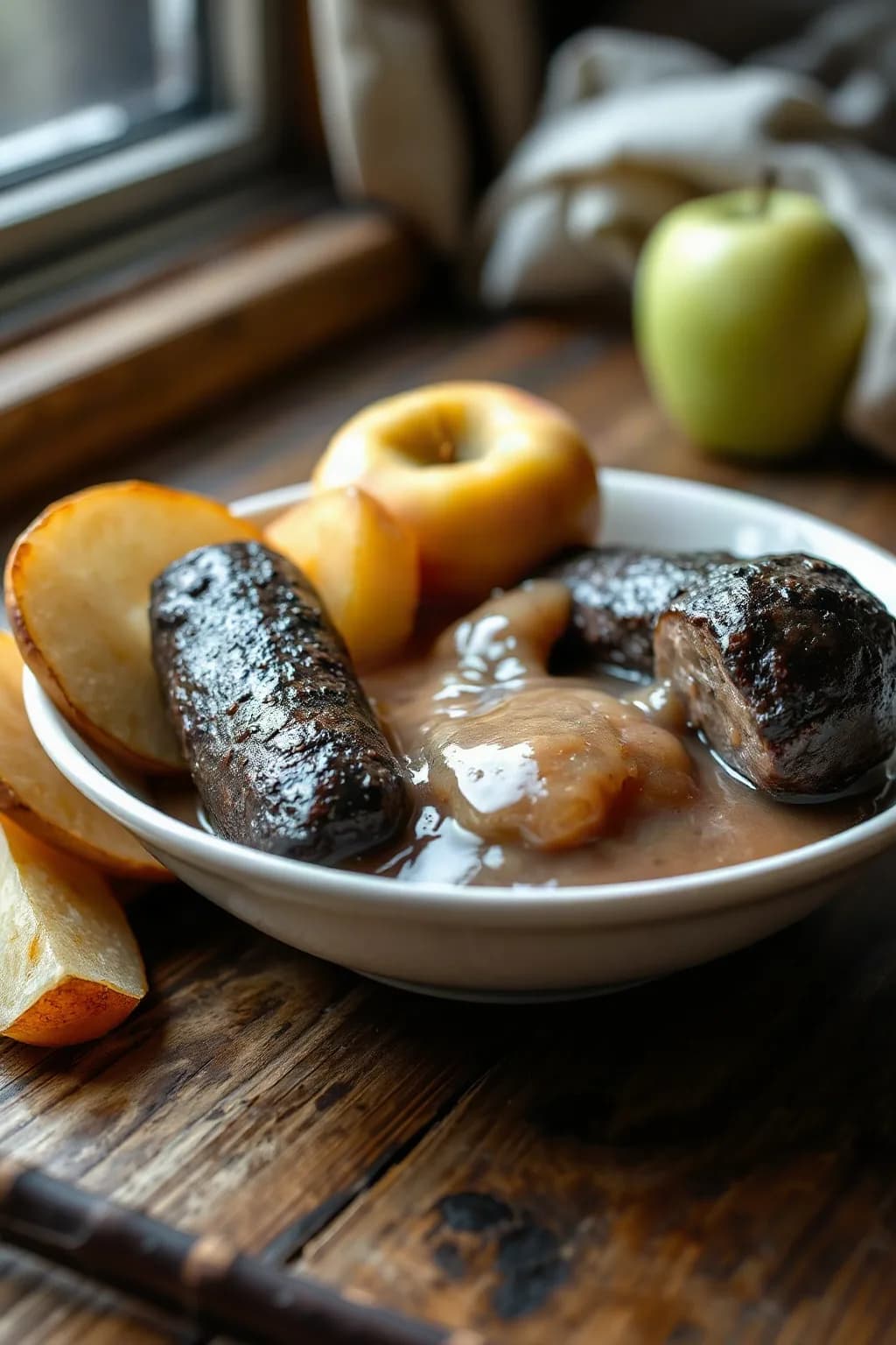 Boudin noir aux pommes