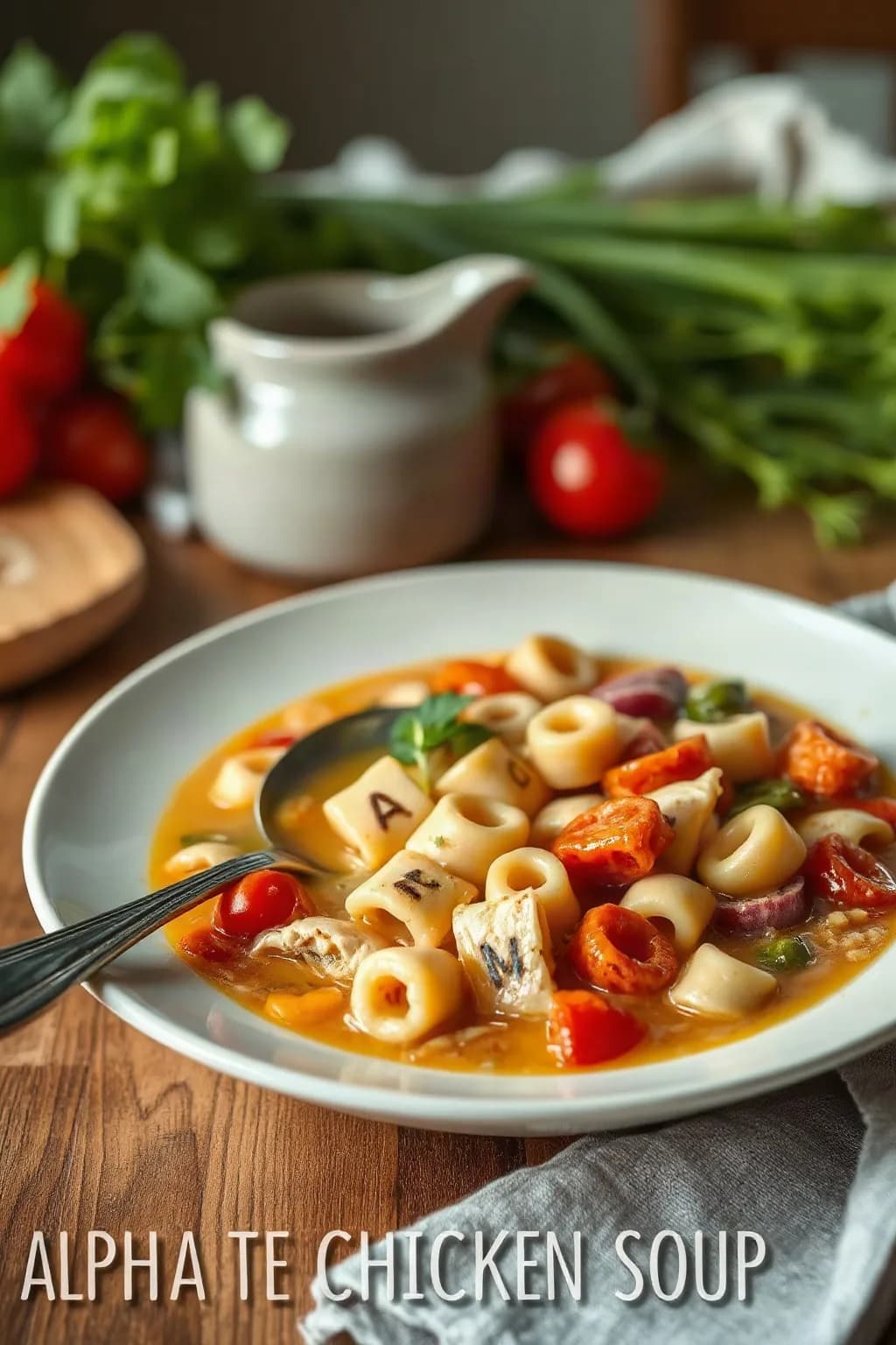 Alphabet Chicken Soup