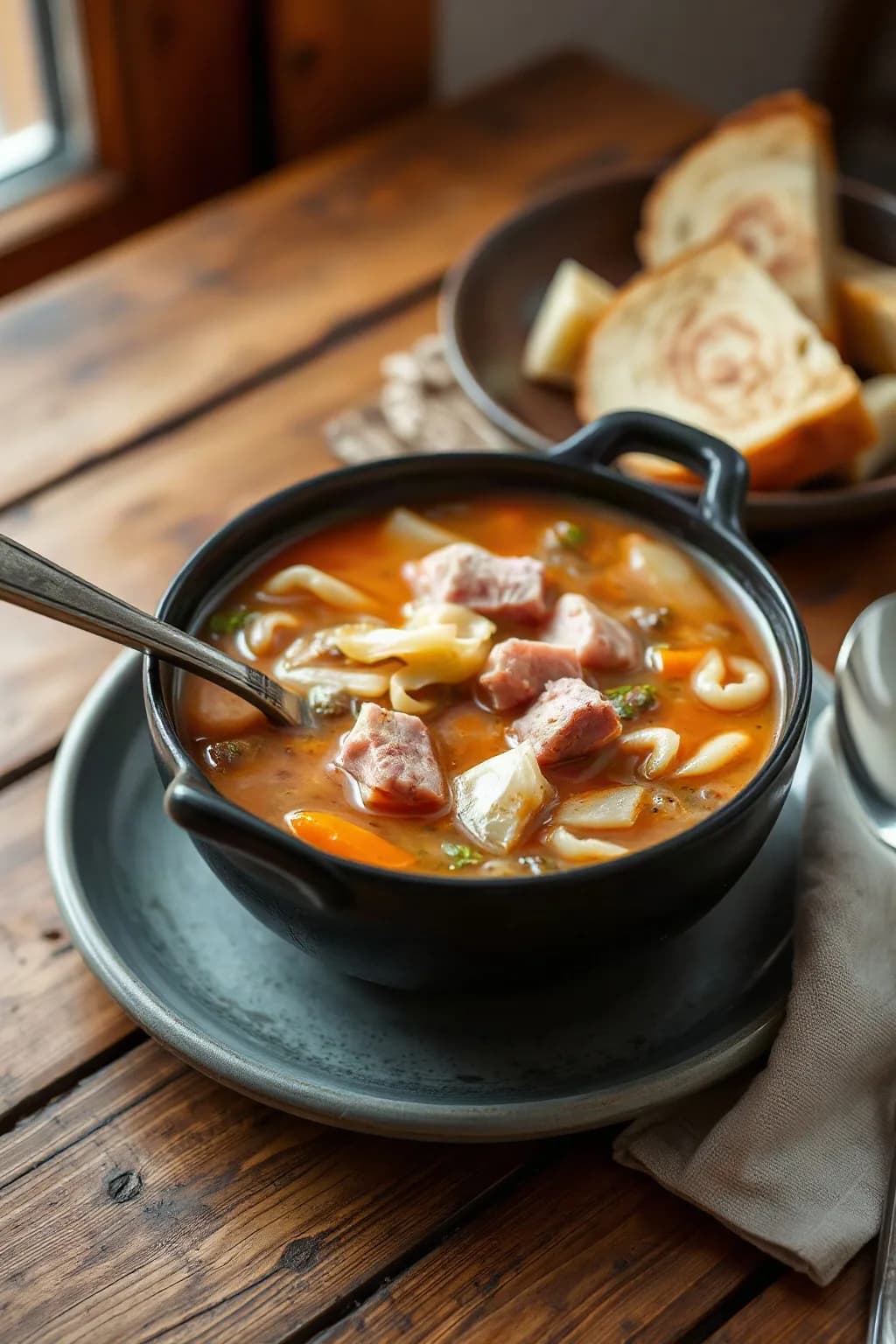Cabbage and Ham Soup
