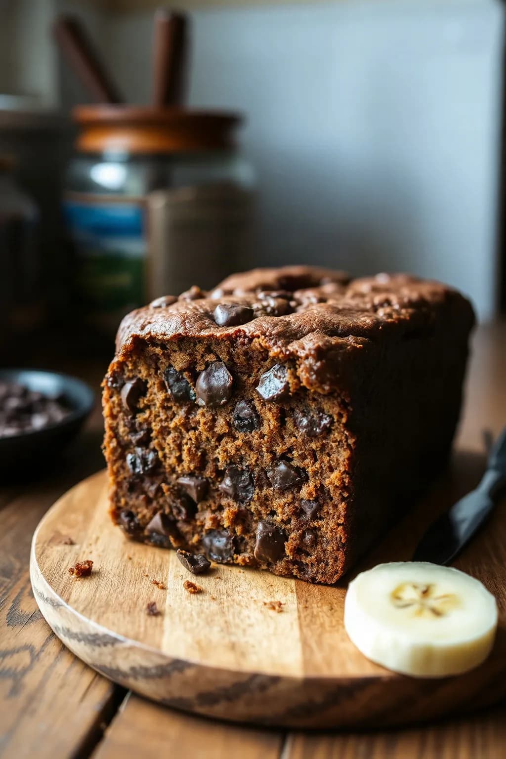Banana and Chocolate Bread