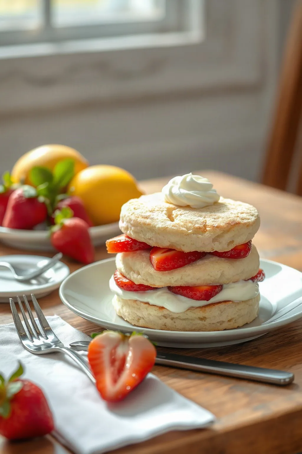 Strawberry Lemon Shortcake