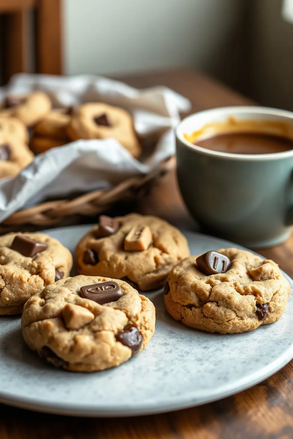 Peanut Butter and Oh Henry Cookies
