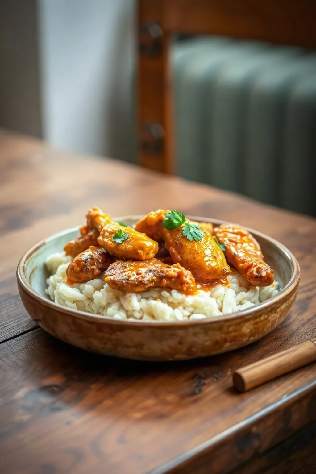 Pollo con Jengibre y Cúrcuma