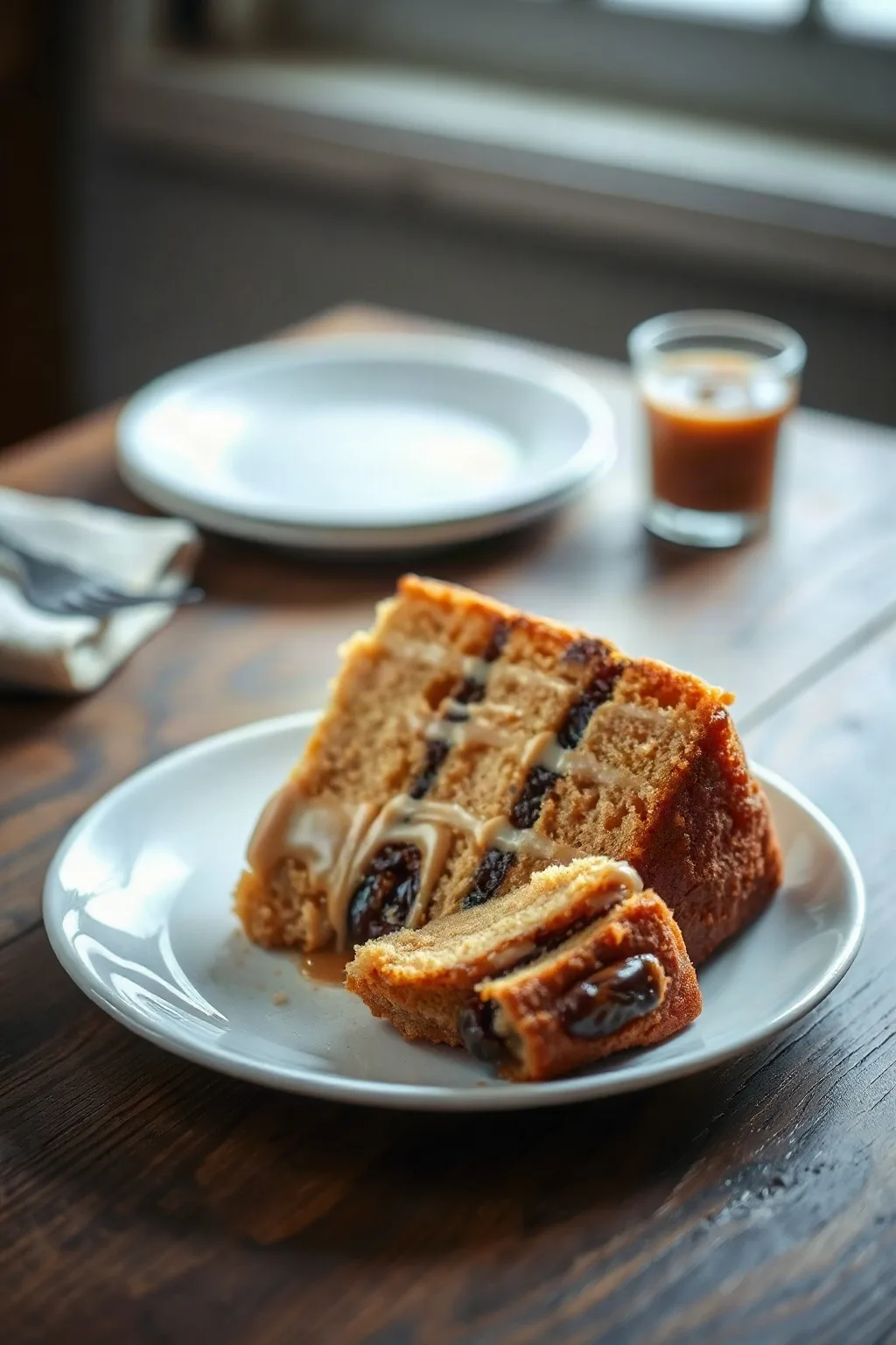 Date and Caramel Cake