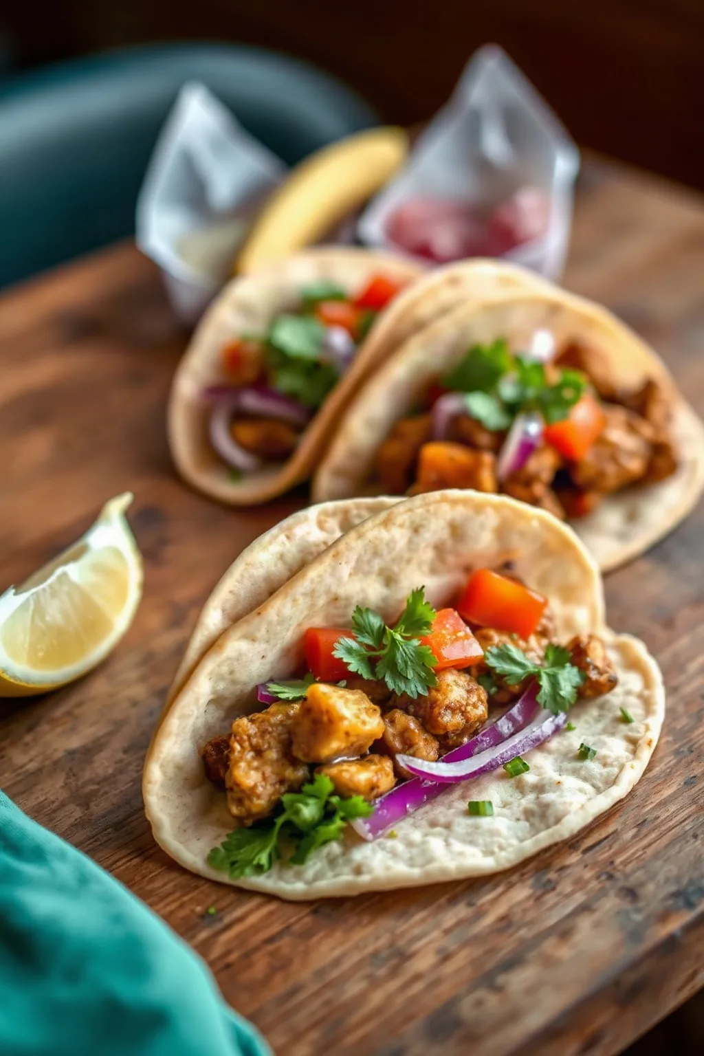 Tacos Végétariens de Grumman