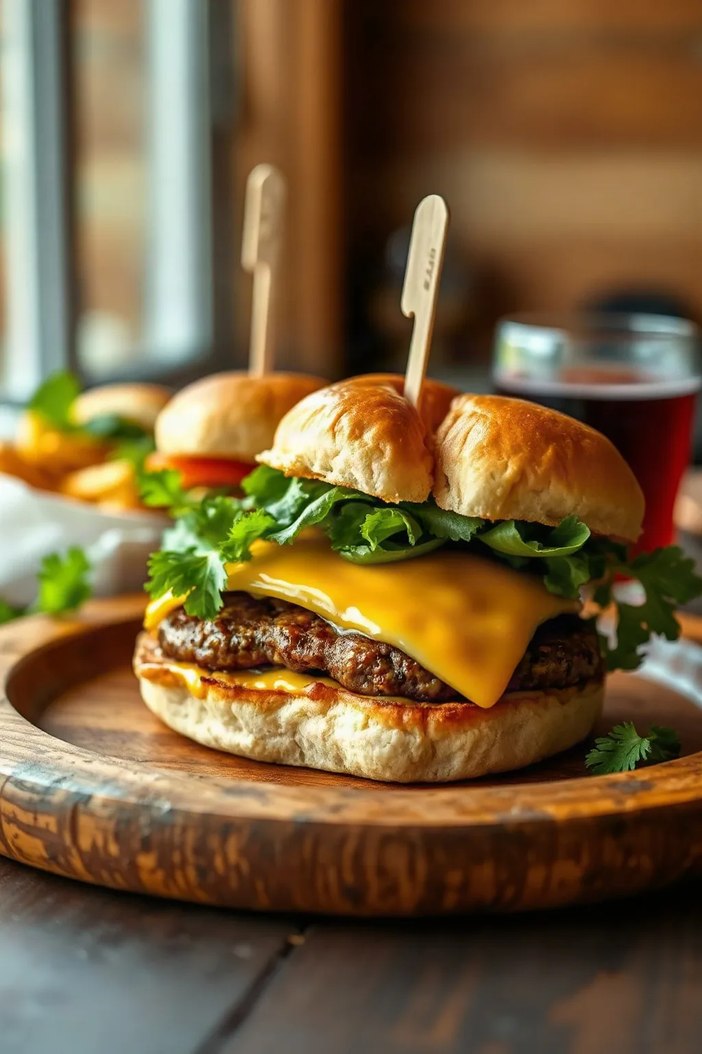 Grilled Cheese Veggie Burger