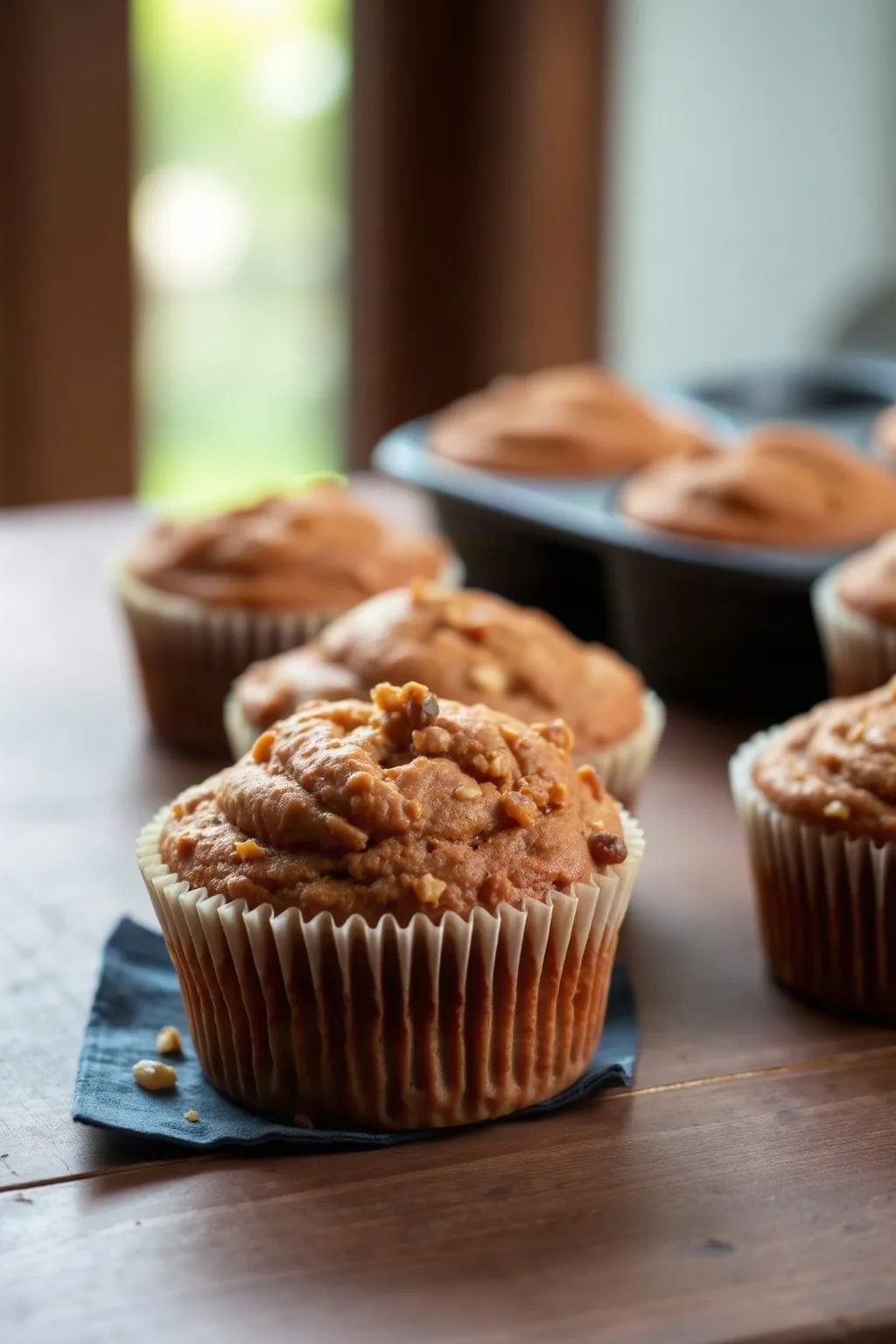 Vegan Apple and Carrot Muffins