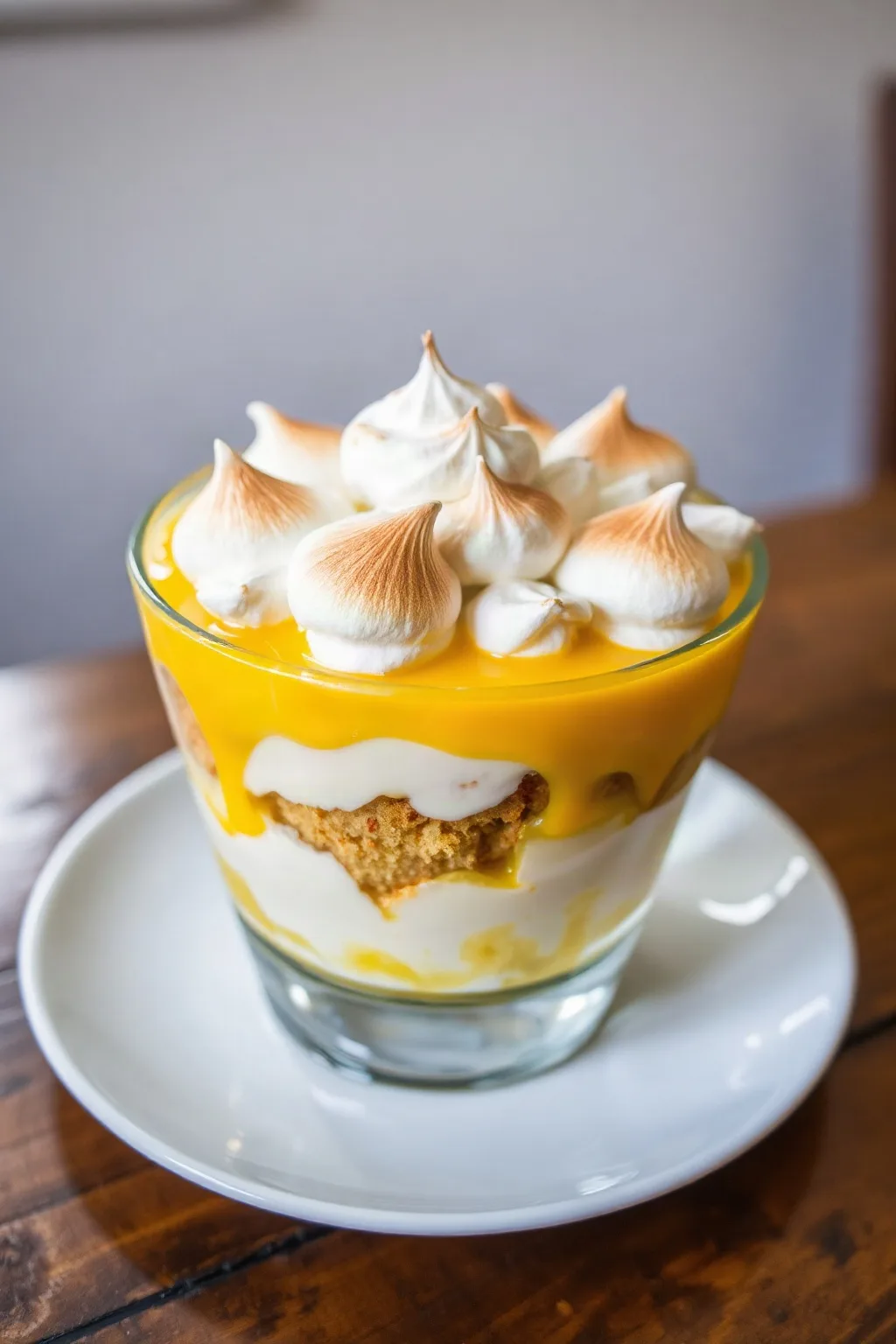 Lemon Meringue Trifle