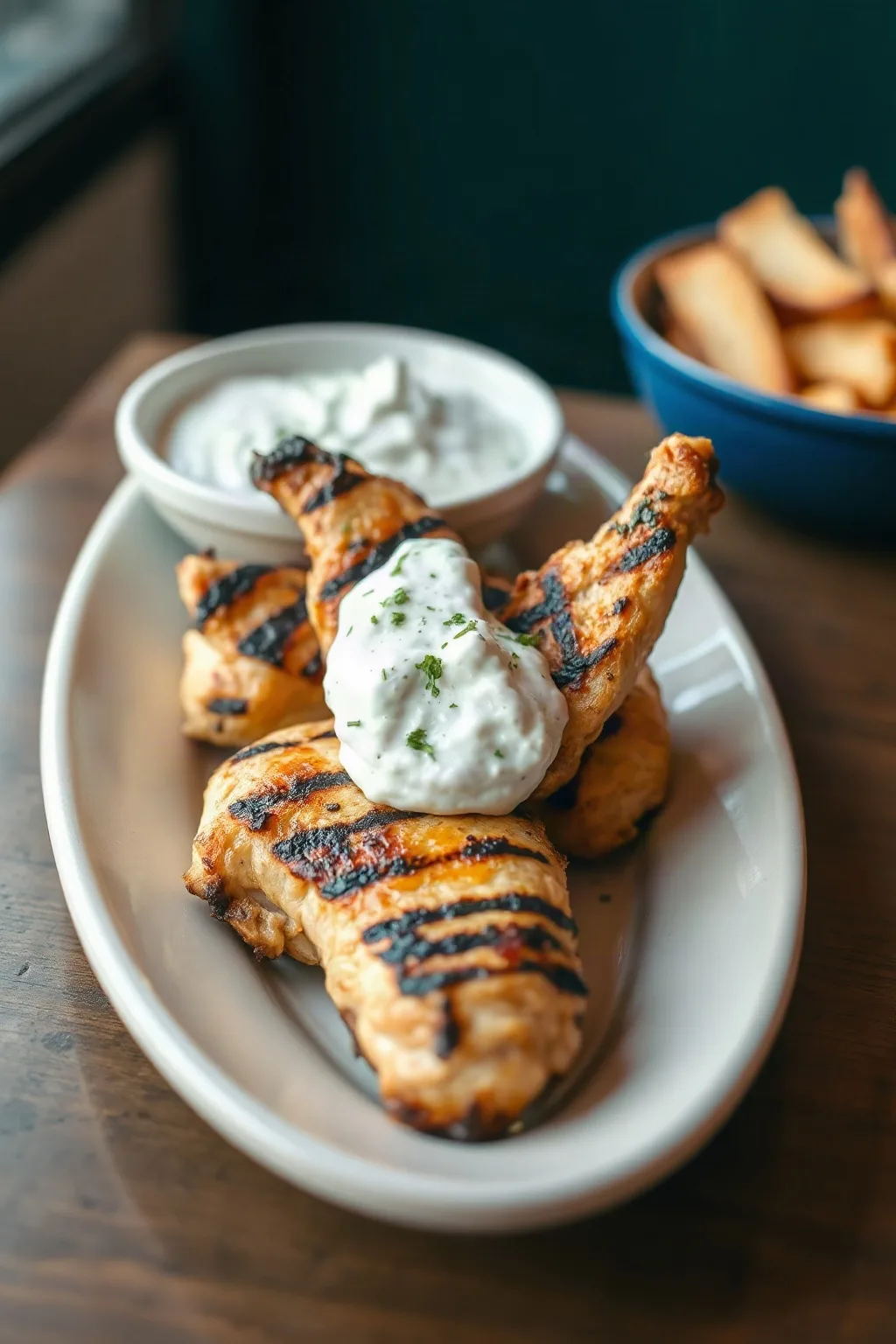 Poulet à la tzatziki