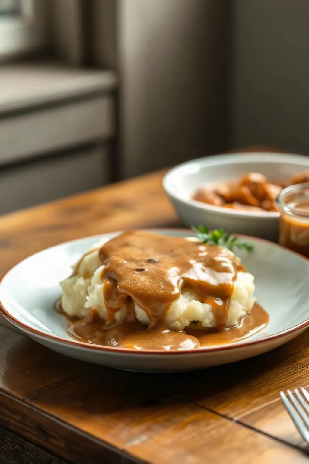 Quick Brown Gravy Sauce