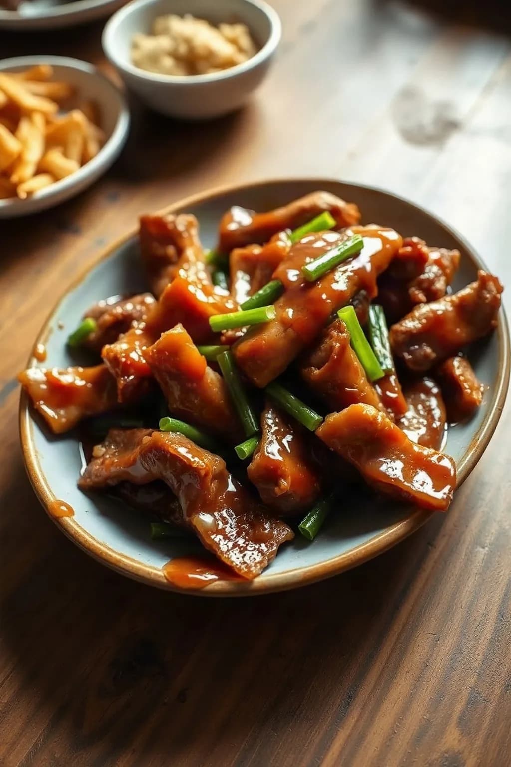 Crispy Honey Garlic Beef