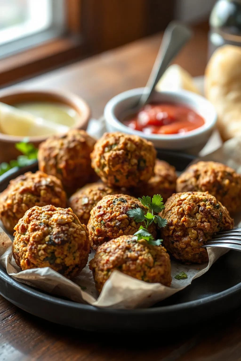 Oven-Baked Falafels